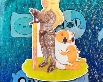 Magnete di Fionna e Cake Knight