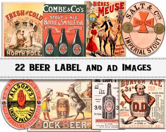 Download Beer Label Clipart Etsy