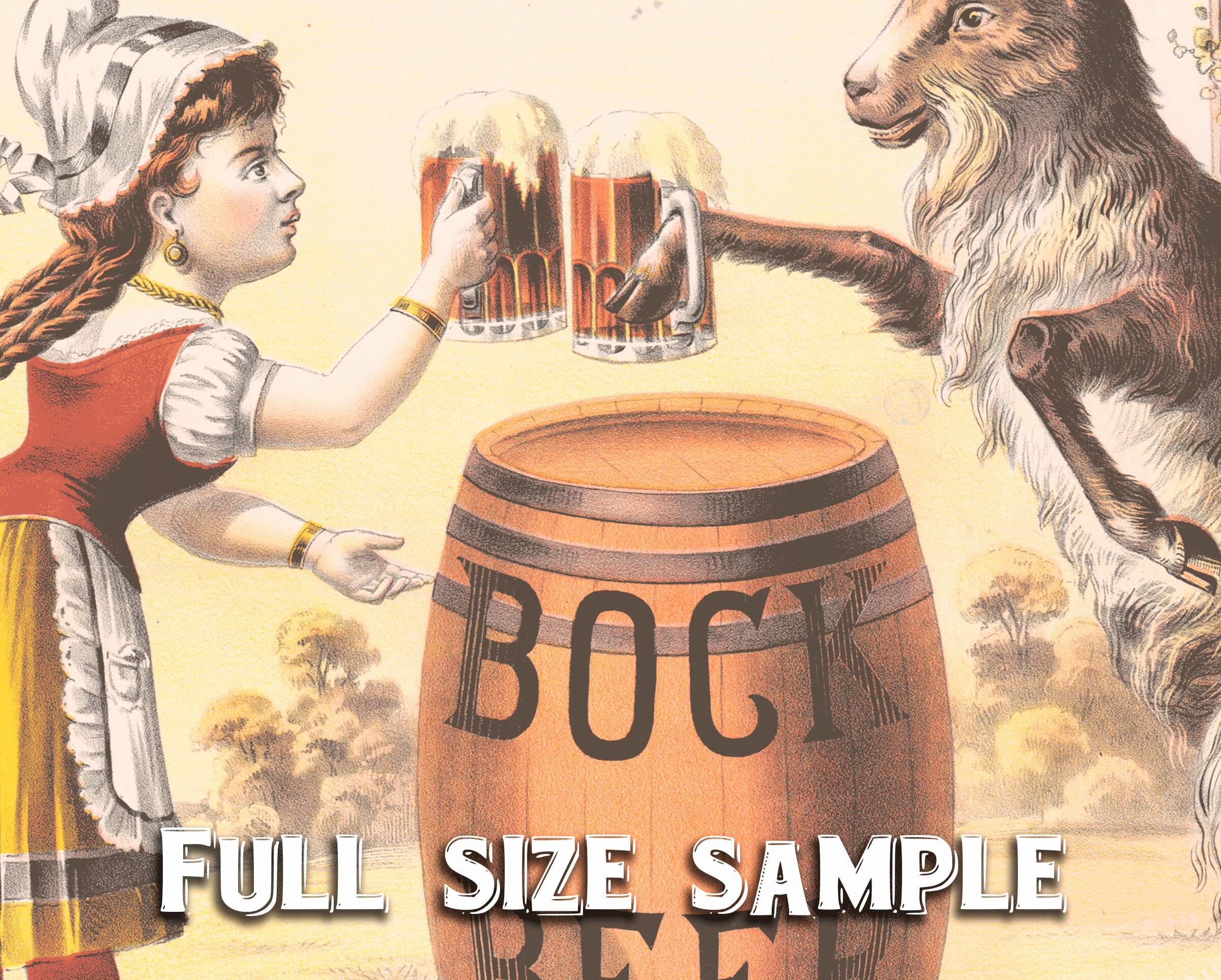Vintage Beer Label and Advertising Images / Digital Download