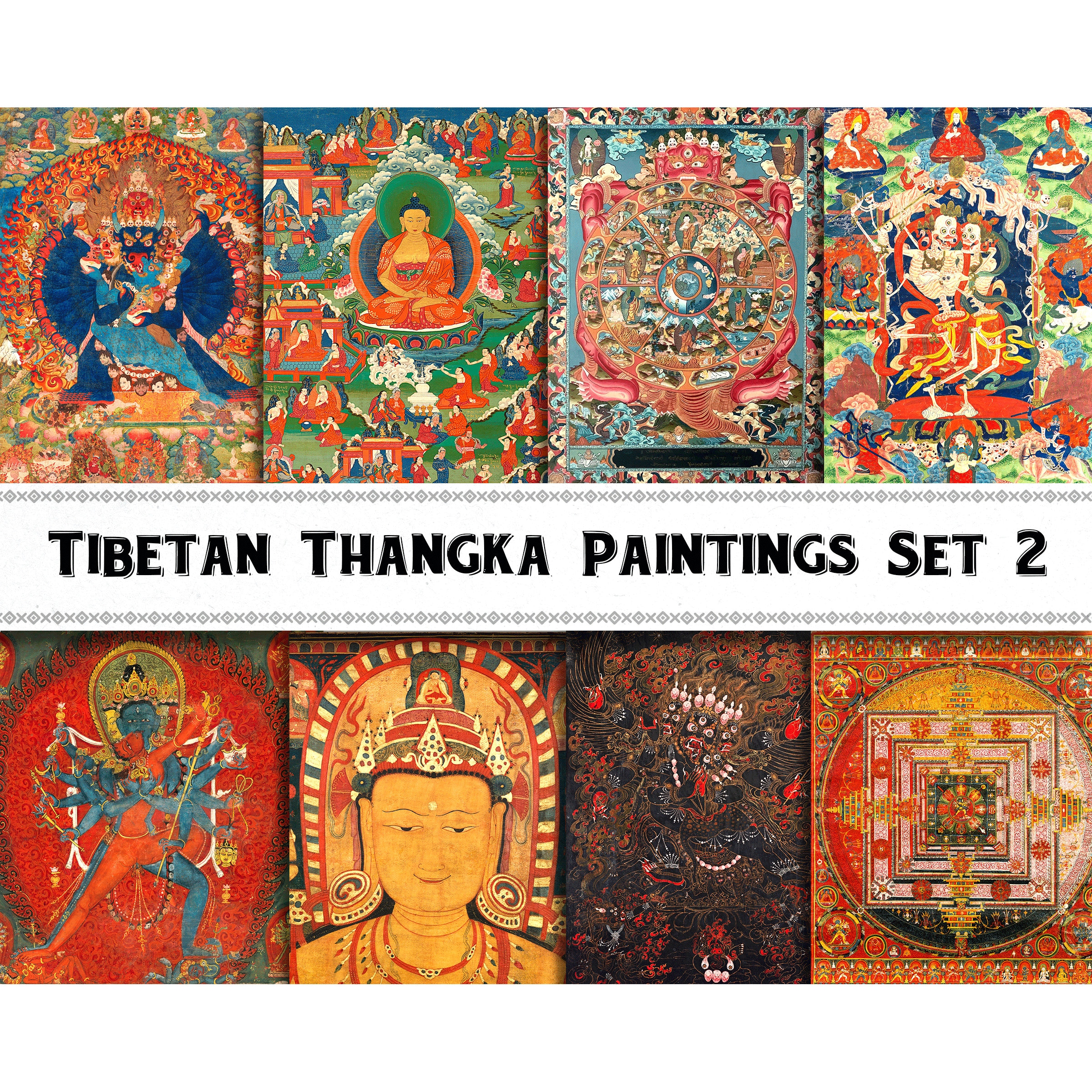 Tibetan thangka - Etsy 日本