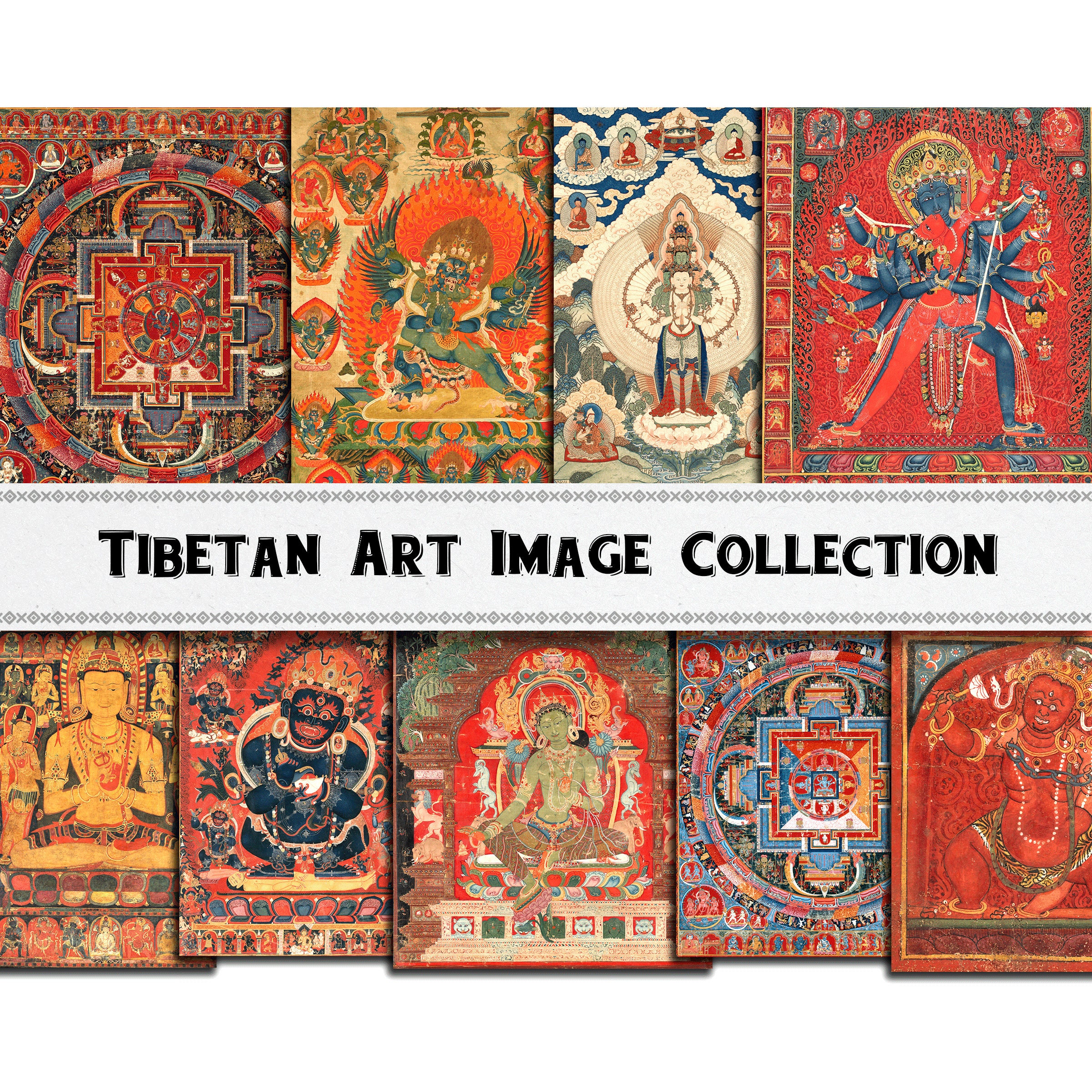 Tibetan thangka - Etsy 日本