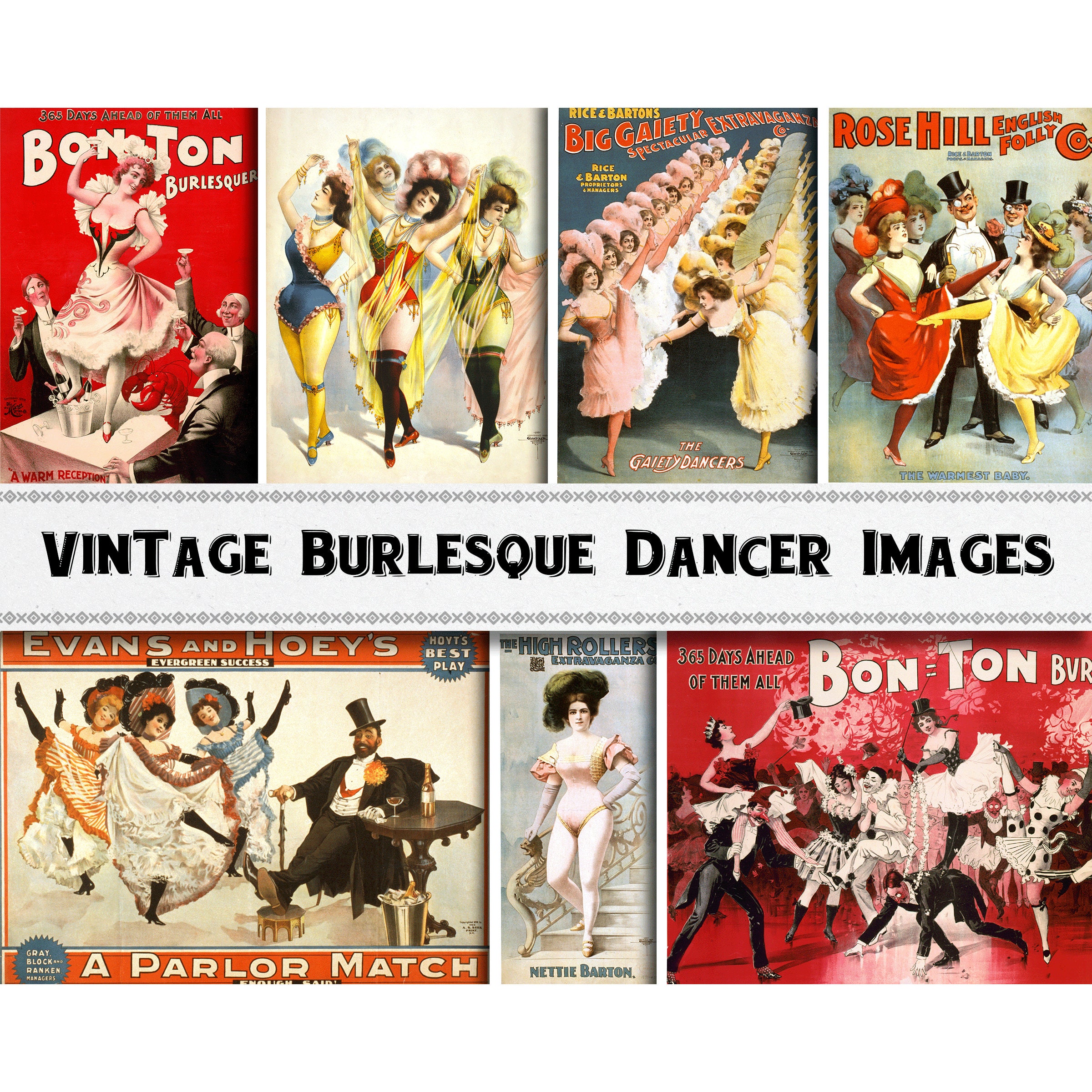 Vintage Burlesque Posters - 5 For Sale on 1stDibs  louis vuitton shoes  from burlesque price, louis vuitton burlesque shoes for sale, vintage  burlesque photos