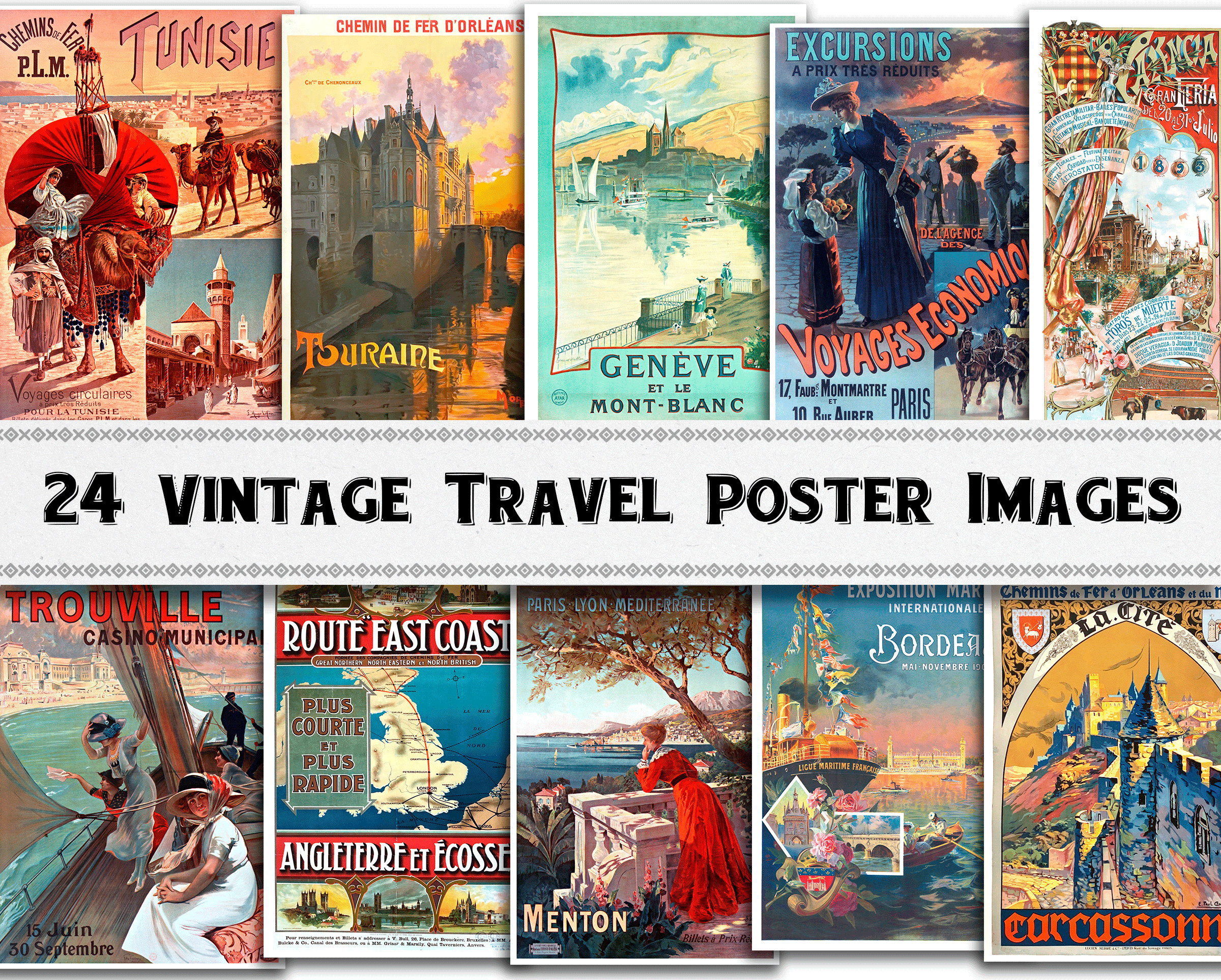 Vintage Travel Ads