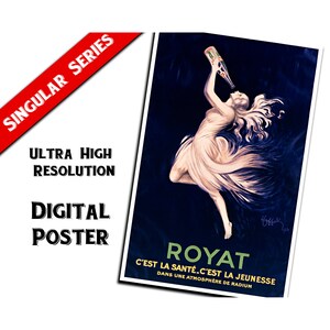 Descarga de carteles publicitarios vintage de la década de 1920 / Ultra alta resolución / Uso de impresión comercial