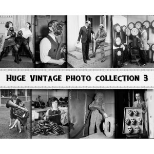 Huge Vintage Photograph Collection #3 / Digital Download / Commercial Use / Vintage Clipart Printables