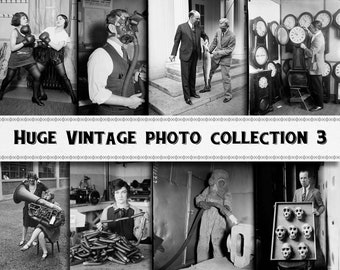 Huge Vintage Photograph Collection #3 / Digital Download / Commercial Use / Vintage Clipart Printables