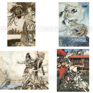 Arthur Rackham Illustration Digital Images / Digital Download ...
