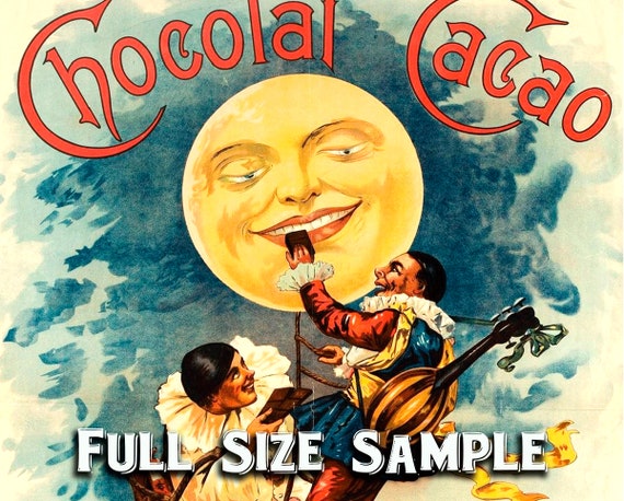 Ecool Fry's Milk Chocolate Plaque murale en métal Style