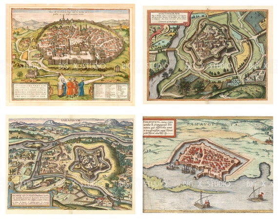中世地図、ルネッサンス事典、古代近東事典