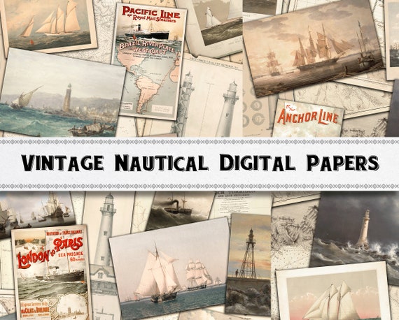 Fondos de papel digital náutico vintage / Fondos de pantalla - Etsy España Fondos de papel digital náutico vintage / Fondos de pantalla - Etsy España