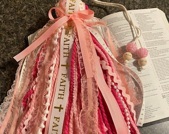 Anchored in Faith Bible Tassel