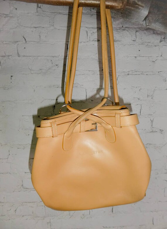 handtasche leder schwarz gem