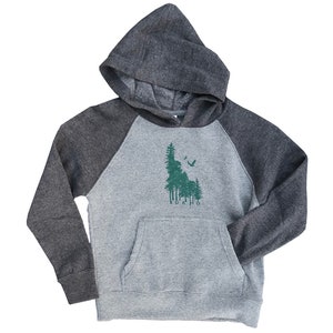 Idaho Wilderness Youth Sweatshirt- BANANA ink