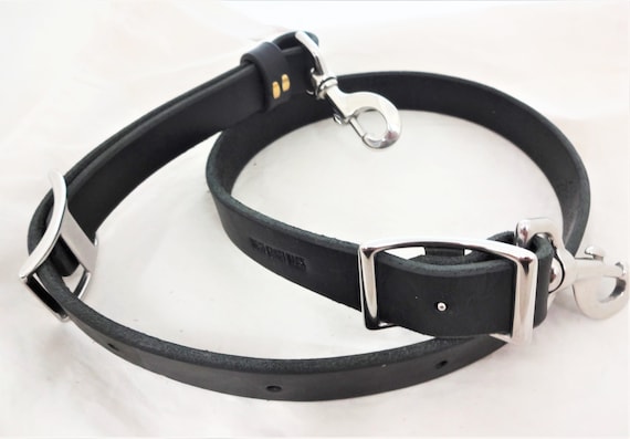 New Black Latigo Leather Tie Down Strap Western Horse Tack Etsy