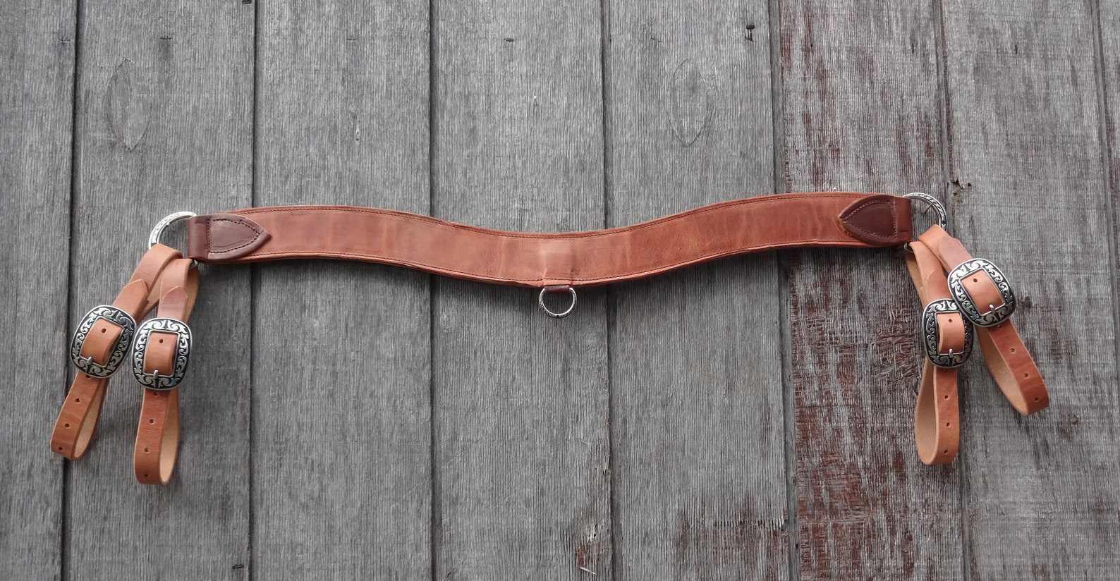 Harness Leather Tripping Breast Collar Heavy Duty Jeremiah Etsy