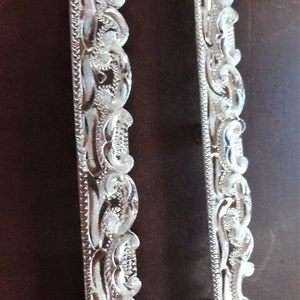 Single one ear pièce hansen western gear silver plate