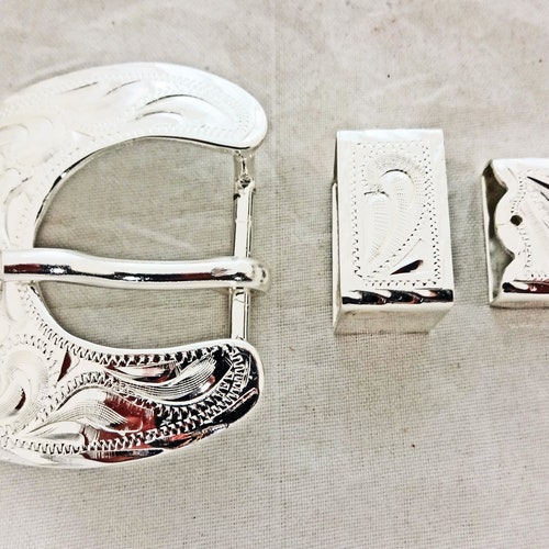 Conchos Vintage HANSEN Western Gear En Argent Massif - Pour Selle Ou Décoration !