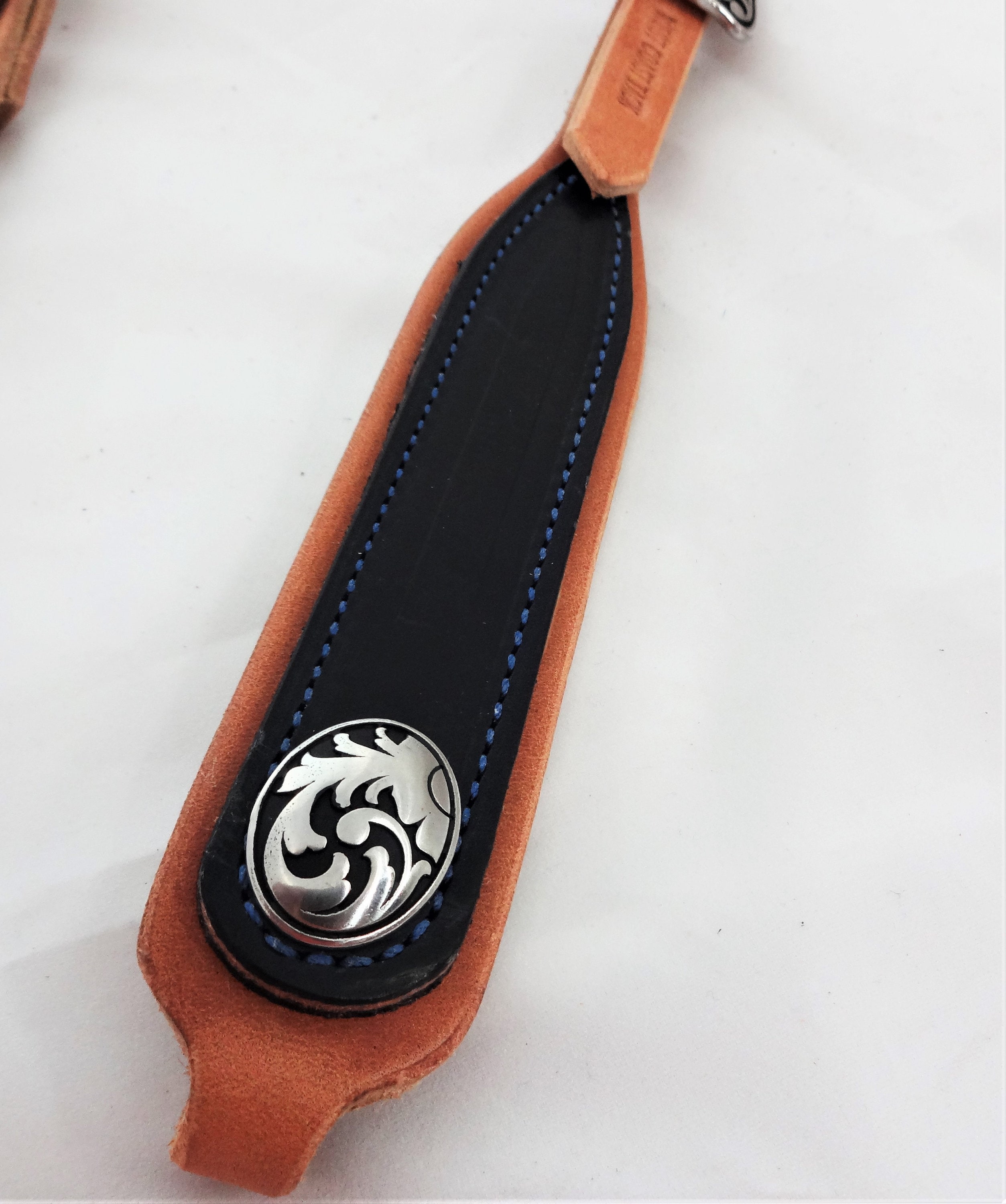 Harnais D'encolure Ovale Old World Harness - Cuir Roux - équipement Cowboy