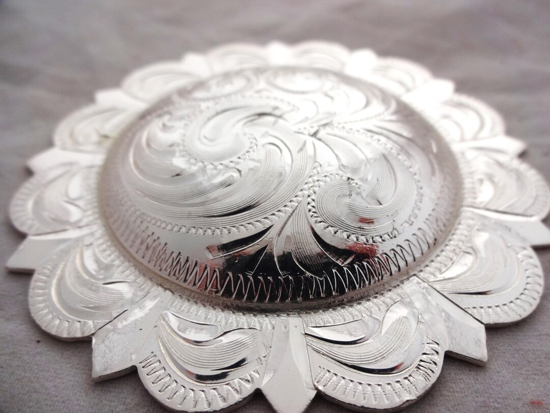 New Par Hansen Western Gear Chcago Screw Back Conchos - Etsy
