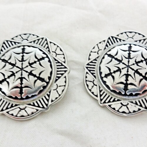 New Par Jeremah Watt Old Tme Loop Back Conchos Western Horse Tack