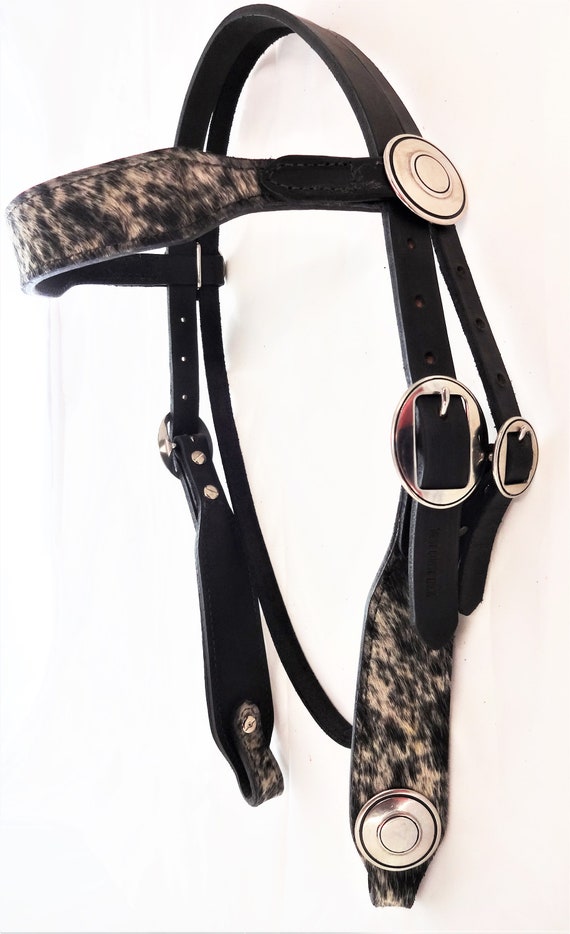 SELLE WESTERN CHEVAL CUIR bride plastron col Tack Set Medium Noir Ou