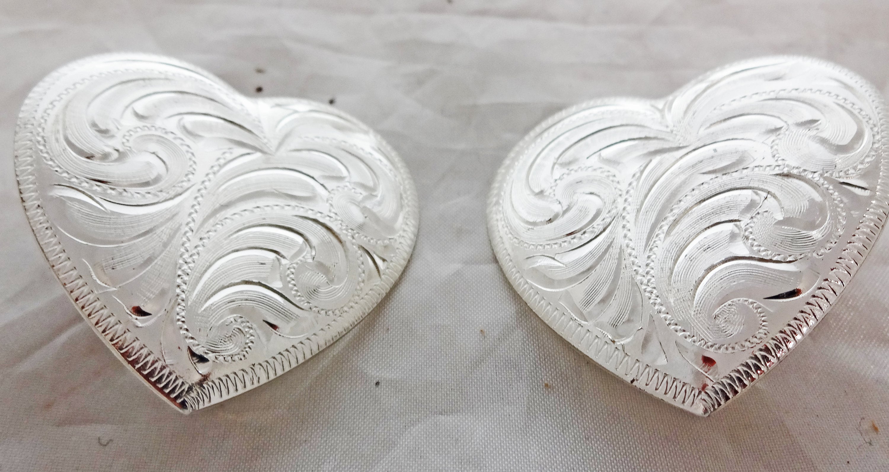 Concho Belt Silver Heart - Etsy display picture 2
