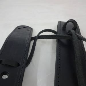 Pair Black Latigo Leather Back Cinch Flank Billet Straps - Etsy