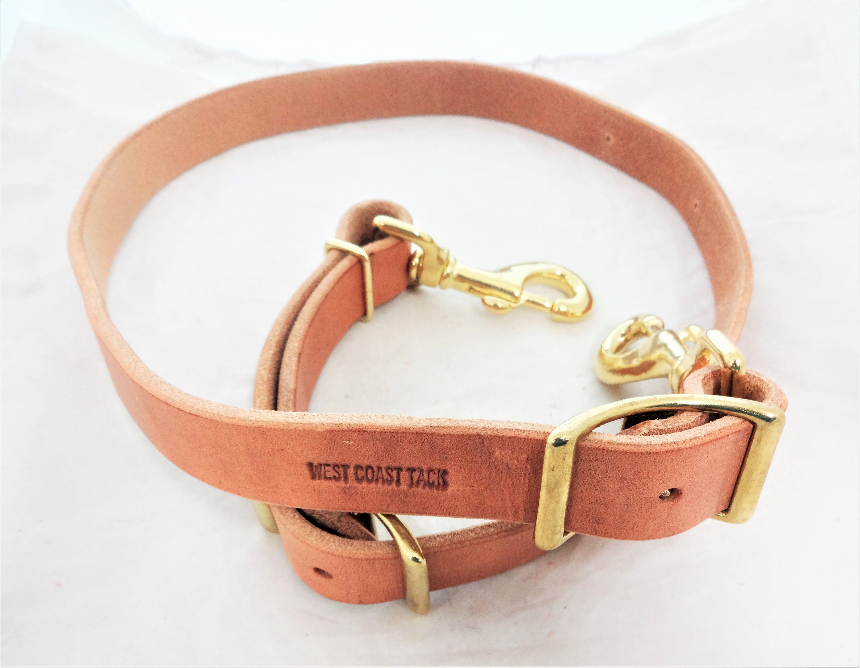 New Hermann Oak Harness Leather Tie Down Strap Western Horse Etsy