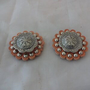 Boucles Ceinture Cheval Jeremiah Watt Conchos Paire De Boucles De