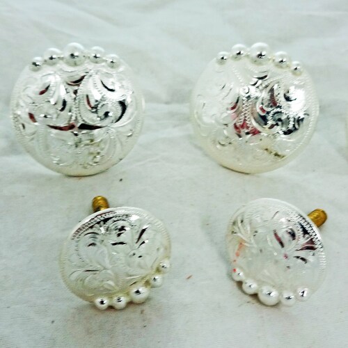 Conchos (décorations) Vintage Hansen Western Gear - Argent Massif - Pour Selle Ou Ceinture