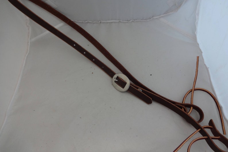 Bosal Hanger Horse Tack Hackamore Rich Brown Harness Leather Etsy