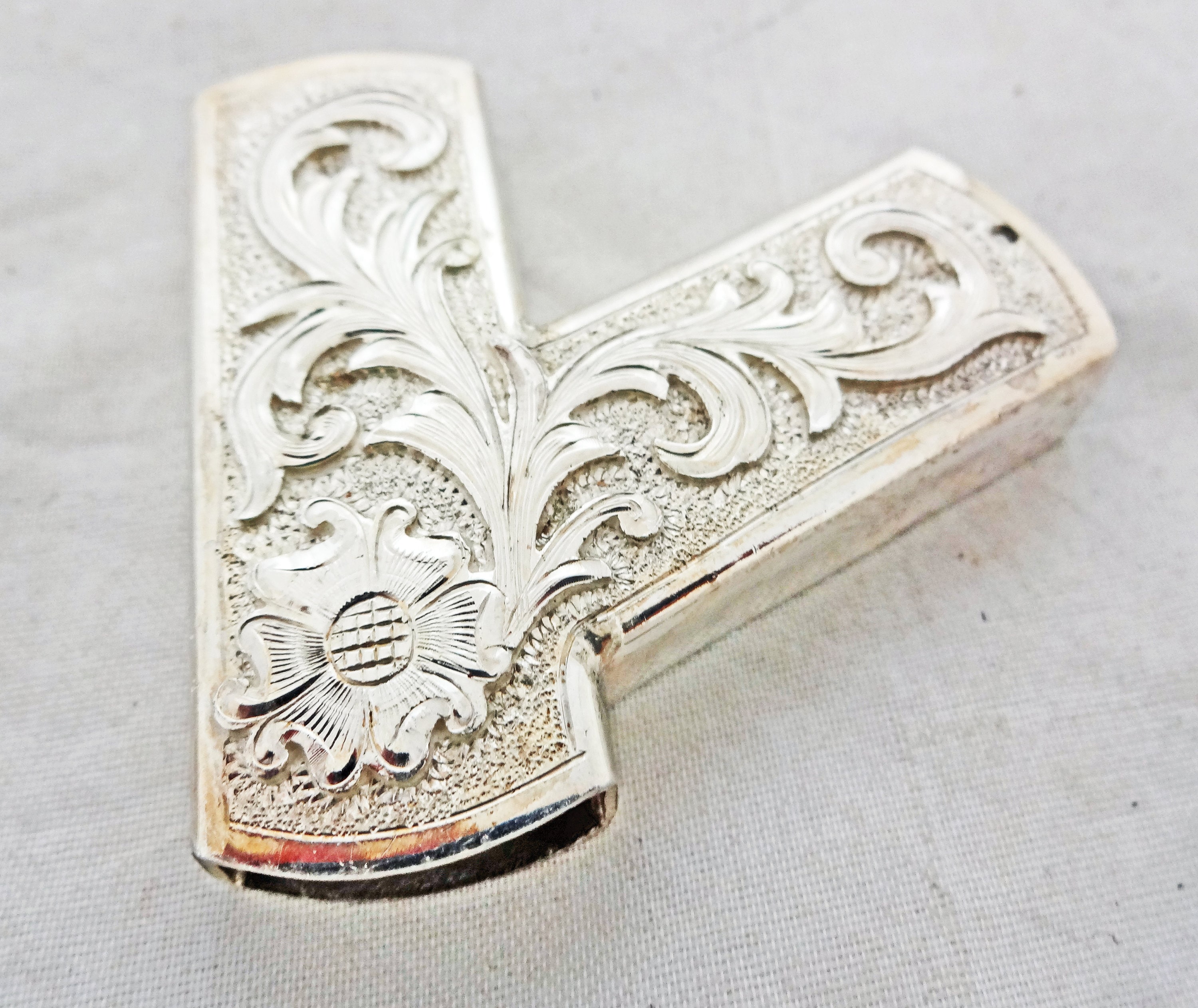 Nouvelle paire de selles Hansen Western Gear Flat Top Colorado à fentes conchos plaqué argent Rosettes - France