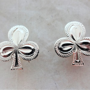 Nuevos palos de cartas de par de Hansen Western Gear, conchos con parte posterior atornillada, herrajes plateados para aparejos de caballo