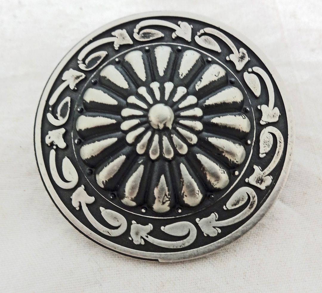 New Scarf Slide Ring Jeremiah Watt Gallup 2 Antiqued White Bronze