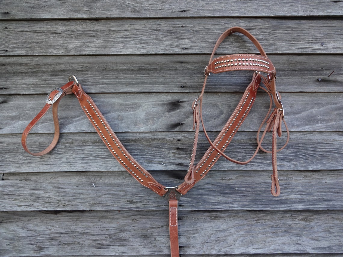 Berlin Leather Hermann Oak Pony Breast Collar - K and A Tack