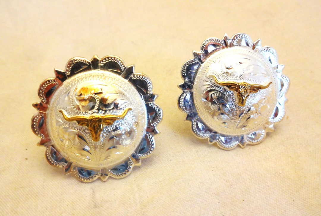 bague hermes clou de selle en argent massif et or 18k
