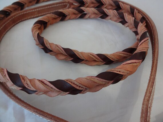 Redini Di Ritorno Cuoio E Nylon Tubolare | Mascalchi | El Gaucho Sport