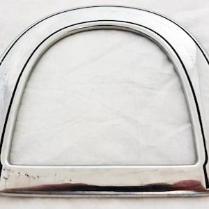 New Jeremiah Watt Texas Flat Saddle Dee Western Horse Tack Cinch Hardware Smooth Grooved Stainless Steel