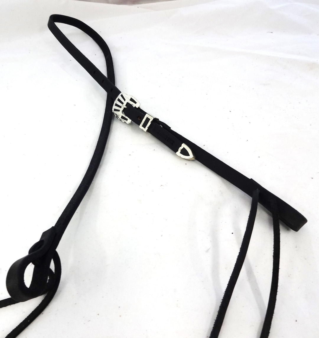 New! Leather Bosal Hanger main image 1