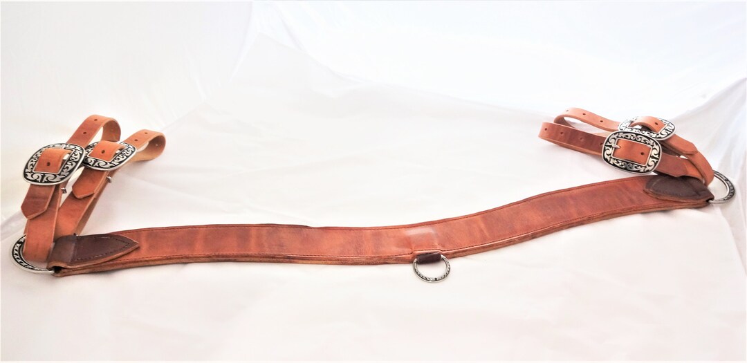 Harness Leather Tripping Breast Collar Heavy Duty Jeremiah