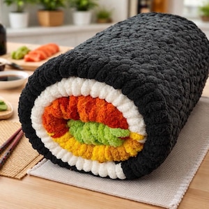 Chunky Knit Pattern - Sushi Blanket