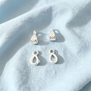 Pendant Bail Sterling Silver Jewelry Maker Gift Inspiring Creative Designs SS00188PD