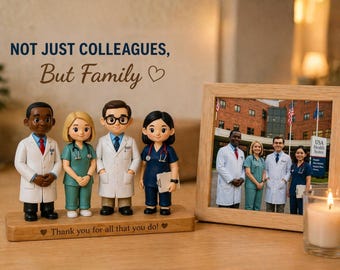 Medical School Graduation Gift, Custom Doctor Figurine , Nurse Graduation Gift, Personalized Healthcare Keepsake, Future Doctor Gift