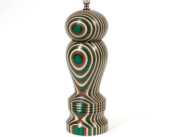 Pepper Mill, 8 Inch Camo Haynes, Pepper Grinder, Peppermill, Spice Grinder, Salt and Pepper Mills, Wedding Gift, Christmas Gift