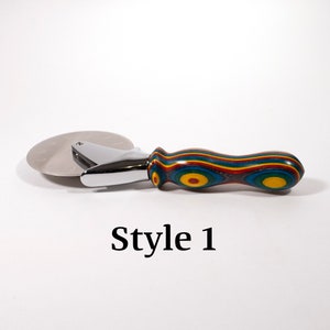 Pizza Cutter, Pizza Wheel, Confetti Color Stainless Steel Pizza Cutter, Colorful Pizza Cutter, Cooking Gift, Gift for Dad, Housewarming Gift