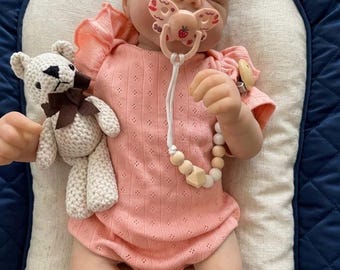 Reborn Lifelike Baby Doll, Silicone Vinyl Reborn Baby, Handmade Realistic Newborn Doll, Realistic Newborn  Doll, Best Gift