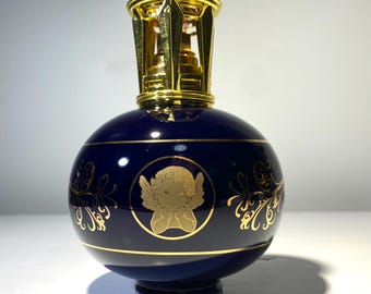 Lampe Berger JARS アロマポット廃盤ヴィンテージ　ネイビー Vintage Ruby Red Lampe Berger Paris, Red Glass Catalytic Diffuser