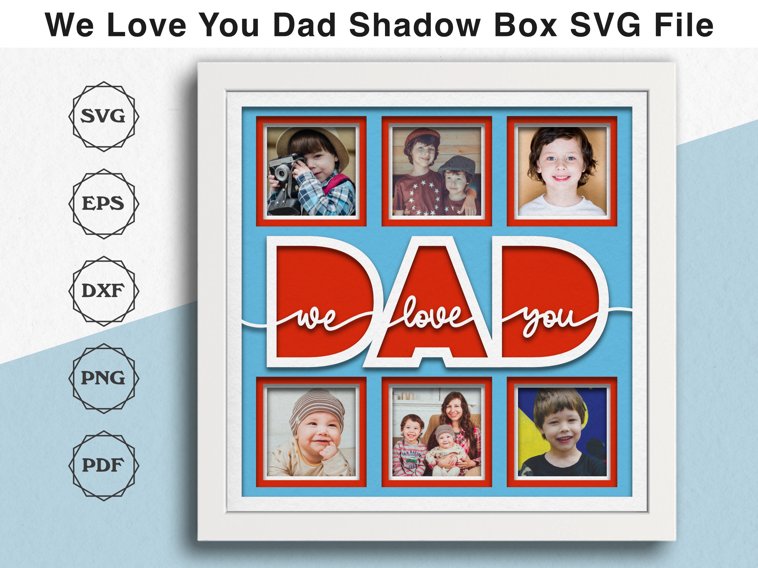 Photo Frame Gift Box, Personalized, Gift Box With Message, Gift for Him,  Husband Gift, Fathers Day Gift, From Son to Dad, Luxury Gift Box 