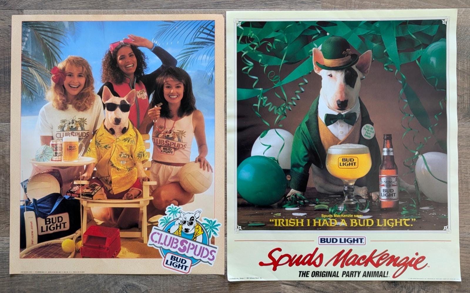BUD LIGHT ヴィンテージ メッセージボード アメリカ　1986年 Vintage Bud Light Poster - Etsy