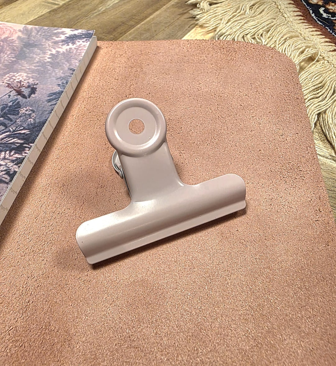 Pink Stainless Steel Book Clip - Page Holder Bookmark Binder - Etsy